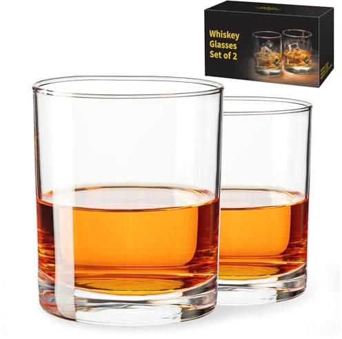 FrutPunch Whisky Gläser 2er-Set Standard für Bar, Party und Zuhause 250ml