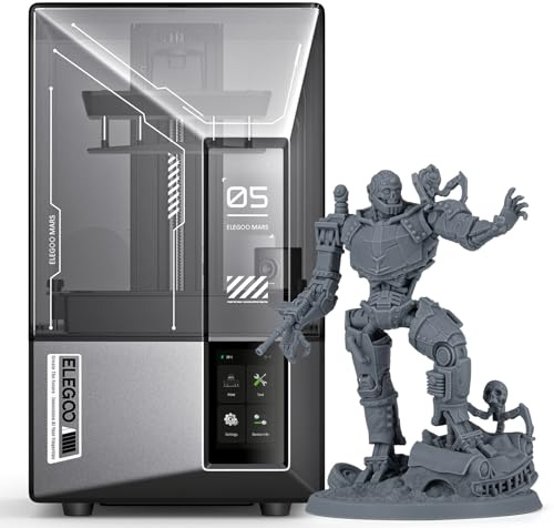ELEGOO Mars 5 Ultra 9K Impresora 3D de Resina MSLA