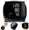 Rppiup Tensiomètres de poignet et bras avec écran tactile LED, machine de pression artérielle portable avec écran tactile, voix automatique, brassard rechargeable et réglable