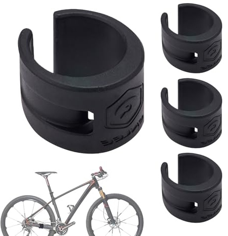 Kedjeskydd - 4 st gummiskydd cykelramskydd | Kedjeklistermärke för mountainbike cykel skydd skydd för slitstarkt chockskydd pe
