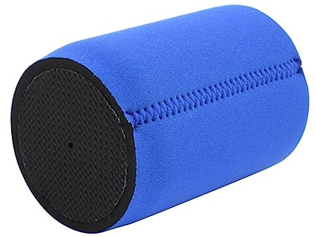 GOOHOCHY 2 pièces Housse de Bouteille Isolante Néoprène Pochette Pratique pour Canettes et Gobelets Protection Thermique Bleu pour Intérieur et Extérieur