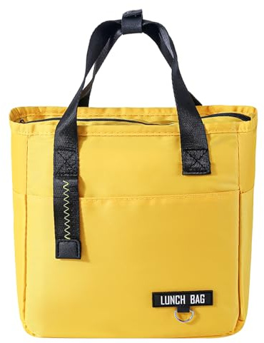 MLPKOI Bolsa Termica Porta Alimentos 7L, Portátil e Isotérmica Lunch Bag Bolsa Comida Trabajo Impermeables sin Fugas para Escuela, Picnics al Aire Libre, Oficina