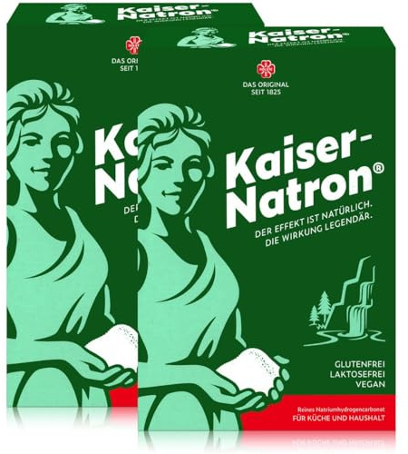 2er Pack HOLSTE Kaiser Natron Natriumhydrogencarbonat, 2x 250g