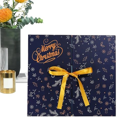 Advents Calendars For Filling, 24 Colorful Boxes For Setting Up And Filling, DIYs Christmas Advents Calendars 2025, Fill Your Own Calendar Box, Christmas Countdown Decoration, Empty Candy Boxes