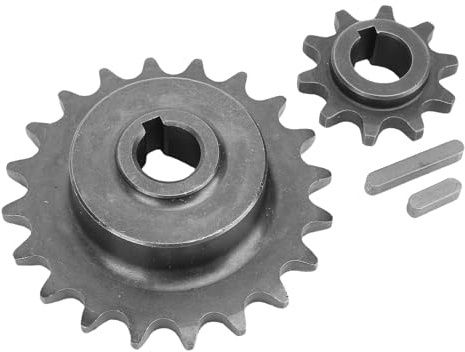 Bnineteenteam Mini Kit de Ruedas Dentadas de Cadena de Bicicletas, Rendimiento Optimizado, Construcción de Aleación de Acero, Compatibilidad Versátil para CT200U CT200U-EX BT200X, Aplicación de