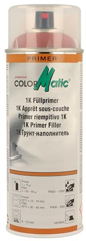 COLORMATIC 856549 1K Füllprimer HG8 rot 400 ml