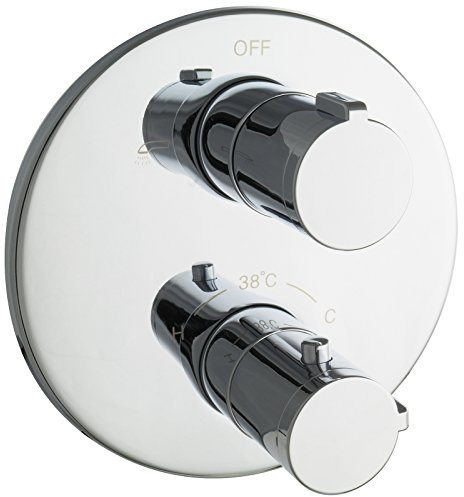 PaulGurkes Unterputz Thermostat Armatur Brausebatterie rund Duscharmatur