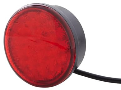 HELLA 2XD 959 010-021 LED-Luz de aviso - Multi F 83mm - 12/24V - redondo - Montaje - rojo