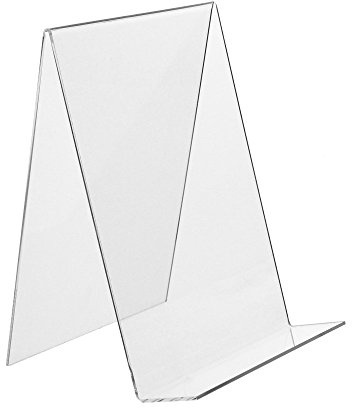 DIN A5 Buchstütze/Buchständer/Warenstütze/Warenträger aus Acryl