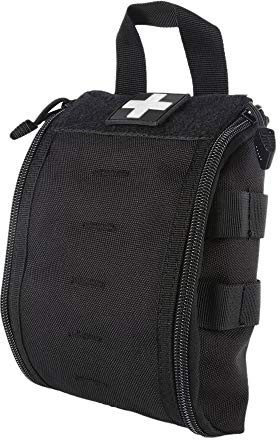 WYNEX Sacs de Premiers Secours, Pochette médicale Tactique IFAK Molle Militaire Utilitaire Med d'urgence EDC Pochettes Kit de Survie en Plein air pour Ceinture Tactique Pack 1000 Nylon