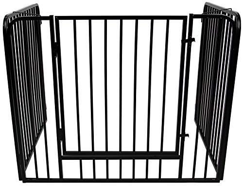 Safety Fire Guard In Black Heavy Duty