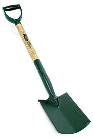 Hilka Tools 92064030 Carbon Steel Border Spade
