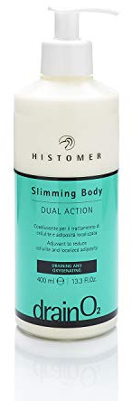 DRAIN O2 SLIMMING BODY DUAL ACTION - 400 ML | Crema Corpo Snellente e Drenante contro Cellulite e Adipe in Eccesso, con Pepe Rosa, Plankton Marino, Zenzero