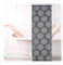 Relaxdays Duschrollo, 60x240 cm, Seilzugrollo für Dusche & Badewanne, Badrollo wasserabweisend, Decke & Fenster, grau, Aluminium