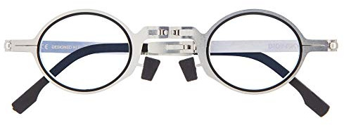 DIDINSKY MET faltbare Lesebrille rund, +1,0