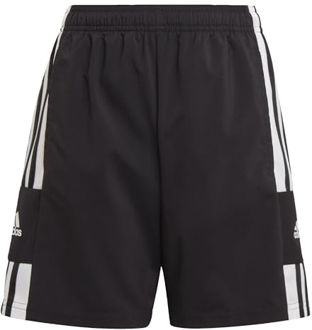 Adidas Unisex Kinder Squadra 21 Woven Shorts, Black/White, 9-10 Years