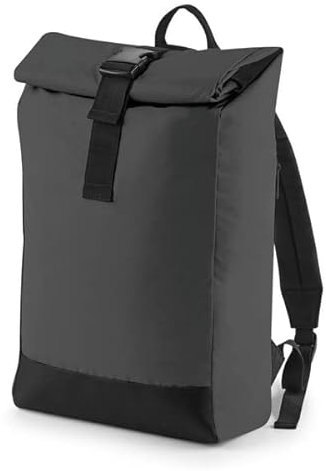 COOZO Reflektierend Roll-Laden Rucksack - Schwarz Reflektierend