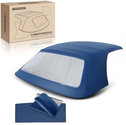 Frankberg Housse de capote souple pour cabriolet, bleue, 10-04-E36-031 | Compatible avec: Z3 R.o.a.d.s.t.e.r E36, Série 3 Compact E36, Série 3 Cabriolet E36, Série 3 E36, Coupé Série 3 E36