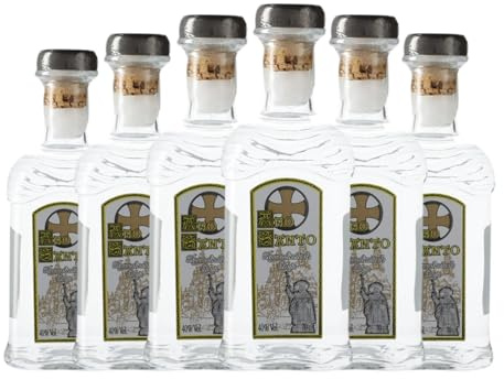 Orujo Año Santo Aguardientes 70 cl (Caja de 6 Botellas de 70 cl)