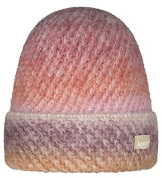 Barts Damen Beanie gefütterte Strickmütze Wintermütze mit Farbverlauf Fanatail Turnup