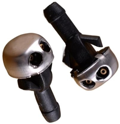 ZXYIWSDF Auto Scheibenwaschdüse Kompatibel Mit Mercedes 240D 123.123 1977 1978 1979 1980 1981 1982 1983 2 Stück Windschutzscheiben-Reinigungsdüse 1078600147