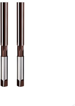 8mm Hand ReamerH8 Straight Slot Reamer,Metric Reaming Drill Bit for Metal,2Pcs DRINYOUNG (8mm 2pcs)
