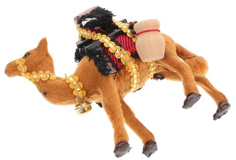 TOPBATHY Realistische Dromedarfigur Für Krippenspielzeug Miniatur-tierfiguren Als Kleine Wüstentierfiguren Wüsten-Spielzeug Und Dromedar-dekor Für Kinderzimmer