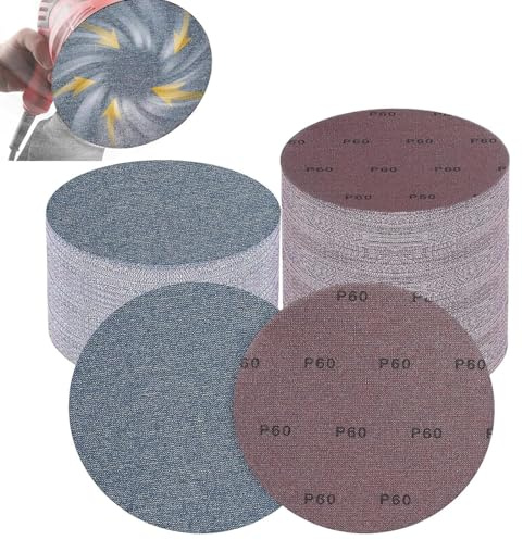 Lot de 25 Disques Abrasifs 225mm Maille, Filet Céramique Papier à Poncer | Grain 60 Anti Poussière Papier de verre Disque de ponçage Pour Ponceuse Girafe, Murale et Plâtre Téléscopique