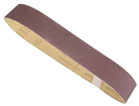 Scheppach Schleifband für Band & Tellerschleifer | Schleifbandset - 3 x Schleifband mit Körnung 80 | für BTS800 / BTS900 | Maße 914 x 100mm | Bandschleifer Zubehör 88000211