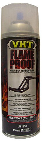 VHT PAINT GSP115 Exhaust and Header Paint Flame Proof Clear Satin Finish Heat Resistant Plus 1093 °C (EUR 39.75/L)