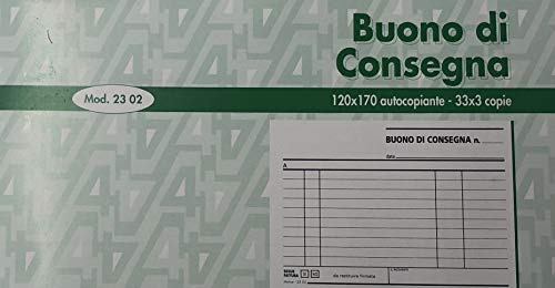 Multiart Lot de 10 carnets de livraison 33 x 3 format 12 x 17 cm. 3 copies autocalantes
