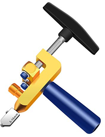 2-in-1-Glasschneid werkzeug-Kit,Premium-Glasschneidewerkzeug 3mm bis 15mm,Fliesenschneider zum Schneiden von dickem Glasmosaik und Fliesen
