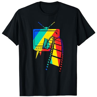 Abanico de películas retro para amantes de la televisión Camiseta