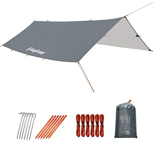 KingCamp Camping Tarp Bowman Sonnensegel Bus Zelt Wind Schutz Plane Dach UV 50+