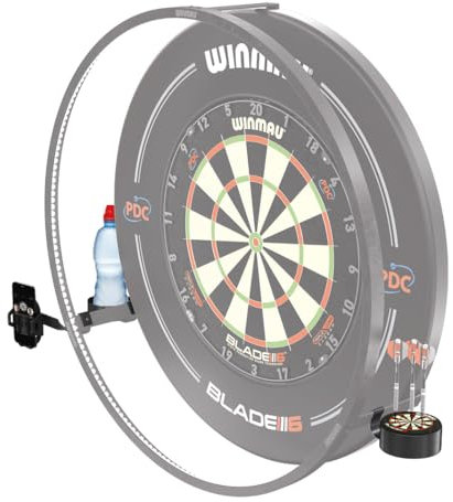 Winmau Plasma Zubehör Set Accessory Pack Telefonhalter, Getränkehalter, Laser Oche Halterung, Dart-Dock
