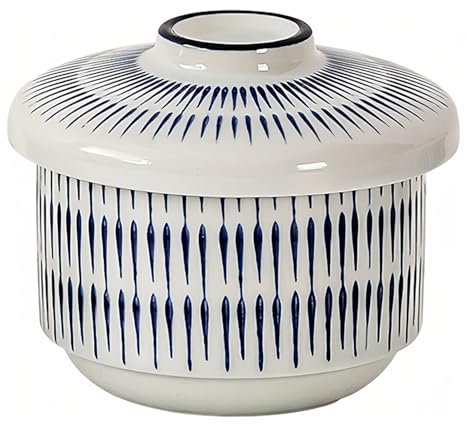 Dowbom Ciotole francesi per zuppa di cipolle da 226,8 g, adatte al forno a microonde, con coperchio, tazza da brodo (C,200 ml)