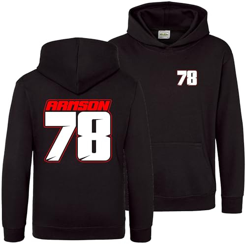Purple Print House Personalised Motocross Hoodie Name & Race Number Hoody Custom MX Dirt Bike Racing Pits Track Day Practice Jumper Boys Girls