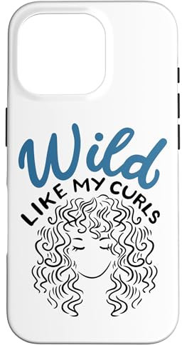 Hülle für iPhone 16 Pro Wild Like My Curls Wild Wie Meine Wilden Locken Haare Frisur
