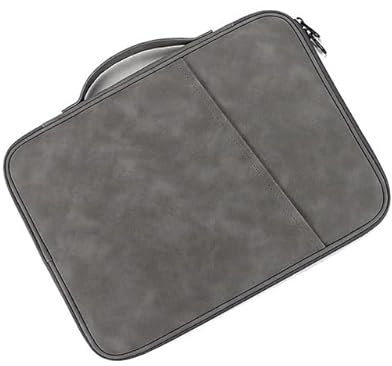 MQVQAUBST Tablet Bag Suitable For Samsung Galaxy Tab S9 FE Plus A9 A8 S7 S8 Plus S6 Lite Pouch Case Portable Sleeve Bag(Gray,For 12.4-13 inch)