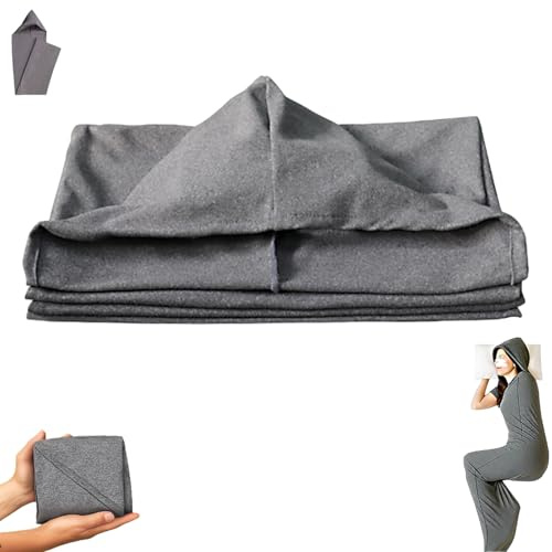 Compression Sleep Sack for Adults – Ultra-Lightweight Wearable Blanket for Stress & Anxiety Relief, Breathable Stretch Fabric Sleep Pod – Hug Pressure Therapy for Teens & Adults