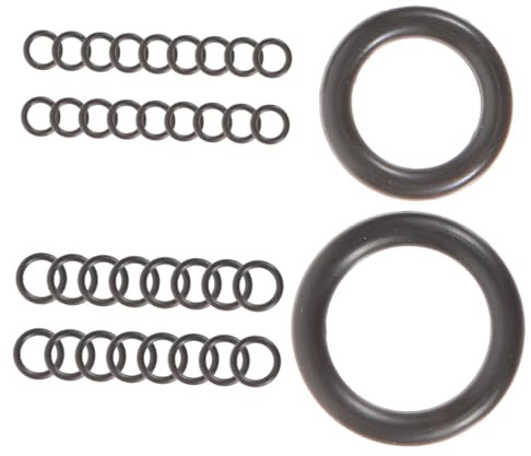 Gogogmee 40 Piezas Kit Surtido de Juntas Tóricas de Goma para Lavadoras de Alta Presión Anillos de Sello Resistentes y Duraderos y Anticorrosión Accesorios Prácticos para Conexión Rápida