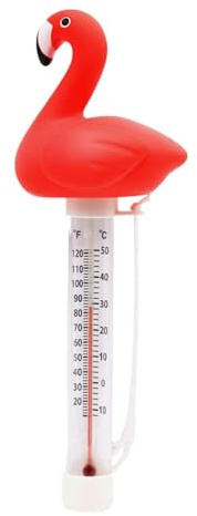 Ｚｉａｌｏｆｉ Schwimmbad Thermometer Flamingo Messgerät 10 ° C bis 50 ° C/0 ° F bis 120 °
