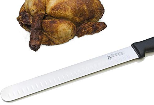 12 DELUXE FLUTED CARVING KNIFE. DOLOMITEN INOX