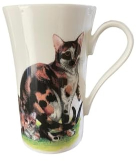 Roy Kirkham - Geriffelte Tasse – Schildpatt und getigert