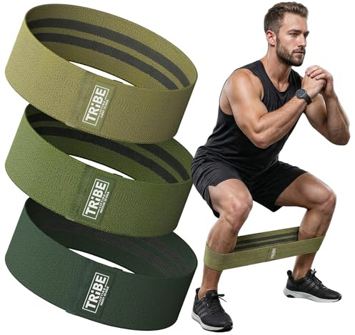 Fabric Resistance Bands for Working Out - Booty Bands for Women and Men - Exercise Bands Resistance Bands Set - Workout Bands Resistance Bands for Legs