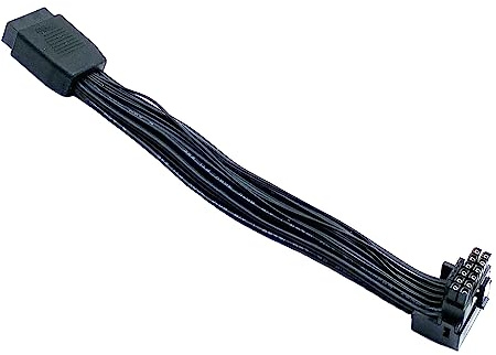 winwill 12VHPWR PCI-e 5.0 16 Pin Female to Male Extension Cable,90 Degree Angle 600W 16AWG GPU Power Adapter for Graphic Card 12+4pin RTX 3090Ti 4070Ti 4080 4090（Cable A