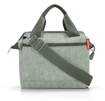 reisenthel Allrounder Cross Twist sage – Kleine Crossbody Bag mit abnehmbarem und verstellbarem Schultergurt – Aus wasserabweisendem Material
