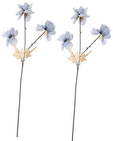 Alipis 2St Kunstschnee Löwenzahn hochzeitsdeko Simulationsblumen Dekoration künstliche Blumen blumenarrangement selber Machen gefälschte Seidenblume Schnee Dan gefälschte