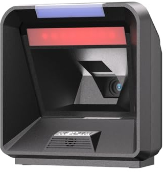 NETUM 2D Omnidirektionaler Desktop-Barcode-Scanner, Freisprecheinrichtung USB-kabelgebundener Barcode-Leser 1D 2D QR PDF417 Barcode-Leser mit Hochauflösendem Megapixel-Sensor für den Einzelhandel POS