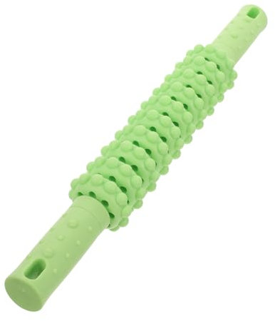 Toddmomy Beinmassagestab Sport-massage-roller-stick Praktisches Beinmassagegerät Yoga-massagestab Muskelrollenmassagegerät Beinmuskelmassagegerät Fitness-entspannungsrolle Eisen Light Green